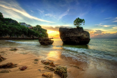 Padang padang Bali sunset